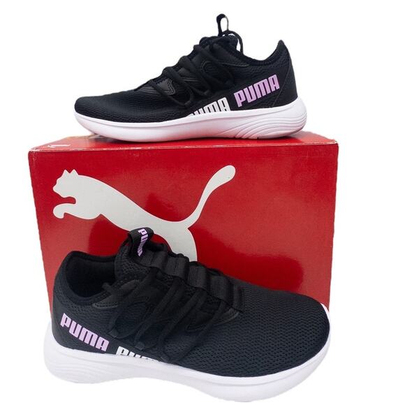 PUMA  Star Vital Refresh Sneaker Black Lavender Women's size 7 7.5 8 8.5 9 - Picture 1 of 7